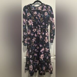 Kojooin Long Dress, floral, elegant and flowing, elastic waist
